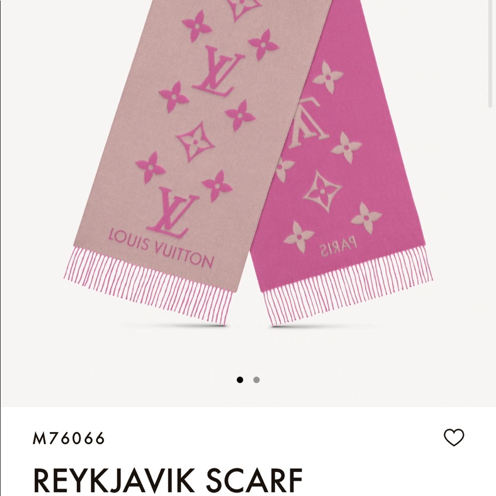 Louis Vuitton Reykjavik Cashmere Scarf